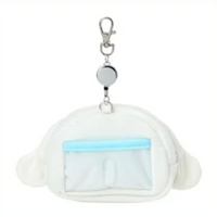 Sanrio Original Face-shaped Pass Case & Pouch - Cinnamoroll