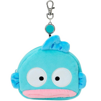 Sanrio Original Face-shaped Pass Case & Pouch - Hangyodon