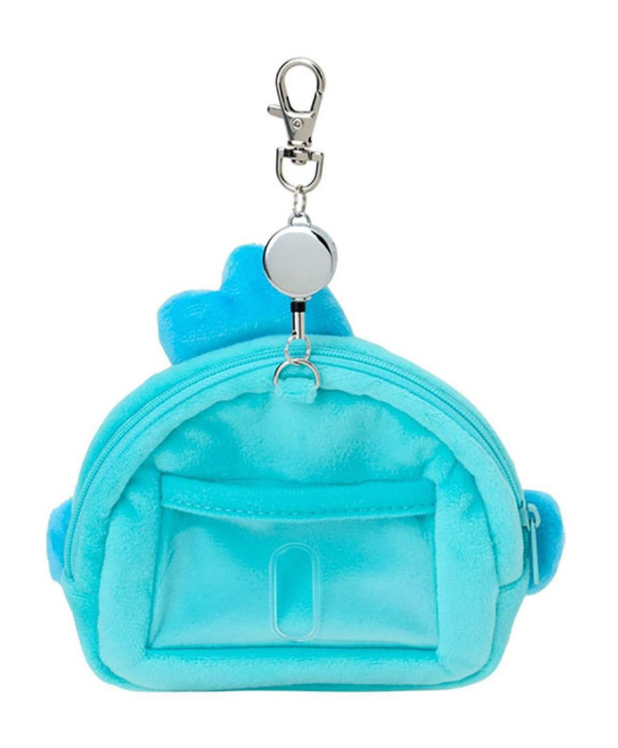Sanrio Original Face-shaped Pass Case & Pouch - Hangyodon
