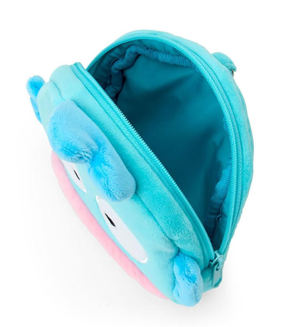 Sanrio Original Face-shaped Pass Case & Pouch - Hangyodon