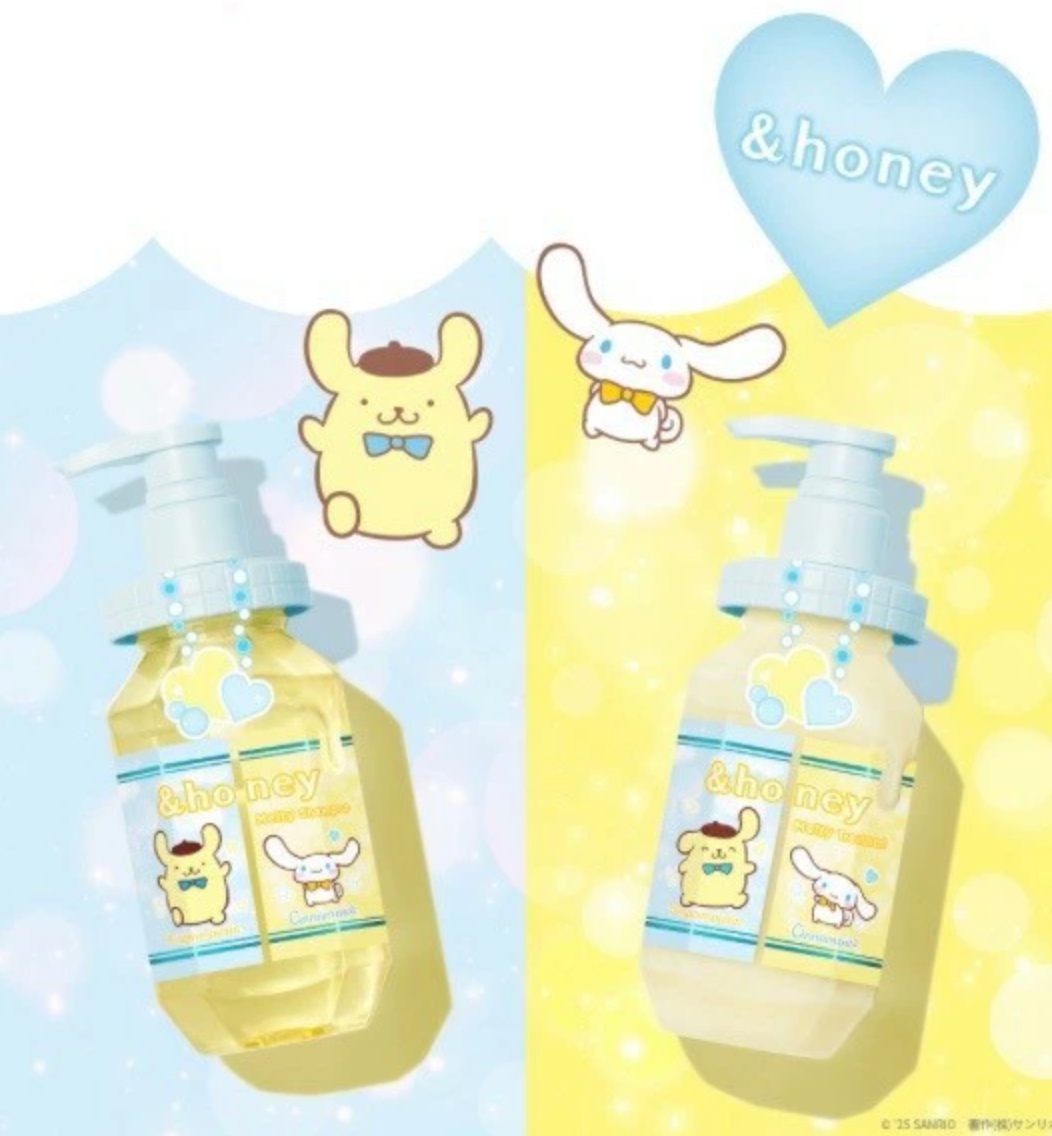& Honey Melty Moisture Repair Pair Set Cinnamoroll & Pompompurin