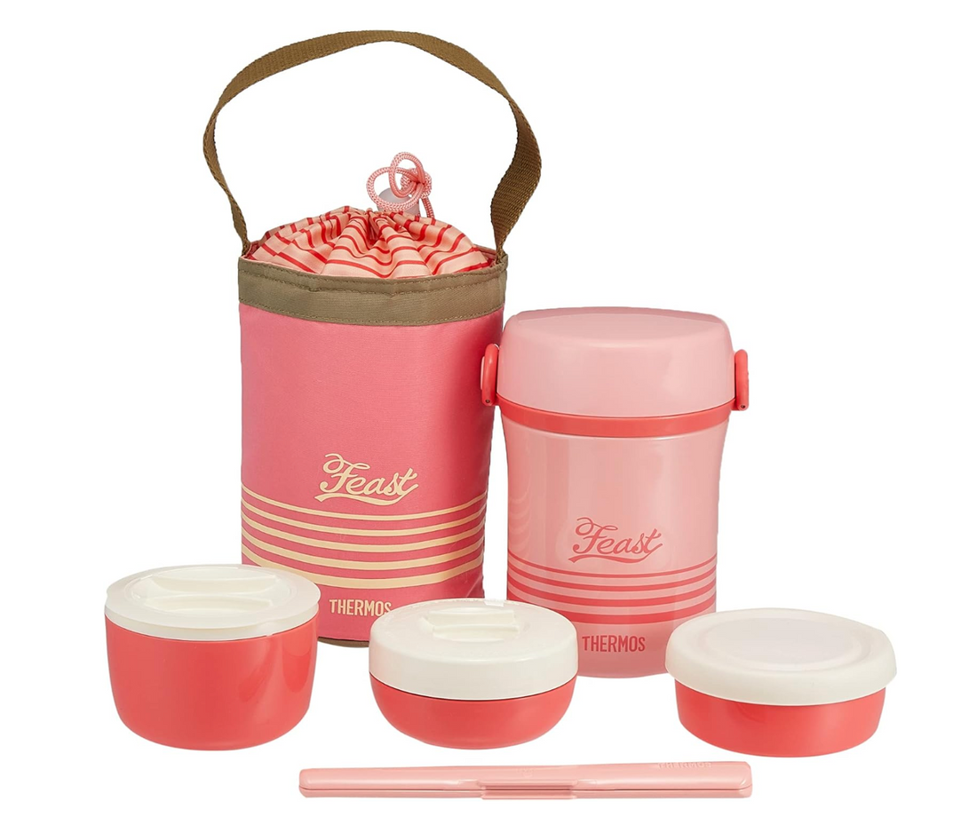 Thermos Stainless Steel Lunch Jar Coral Pink