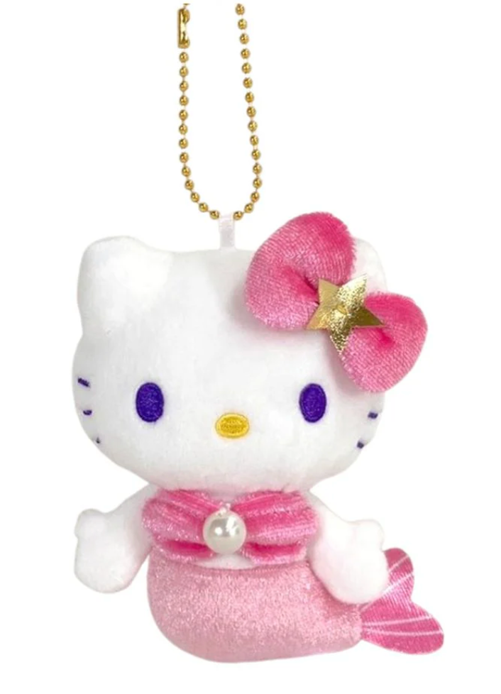 Sanrio Mascot Holder - Hello Kitty : Mermaid Collection Pink