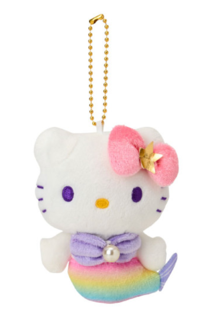 Sanrio Mascot Holder - Hello Kitty : Mermaid Collection Rainbow