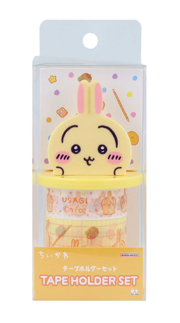 Chiikawa Decorative Masking Tape With Tape Holder (Usagi)