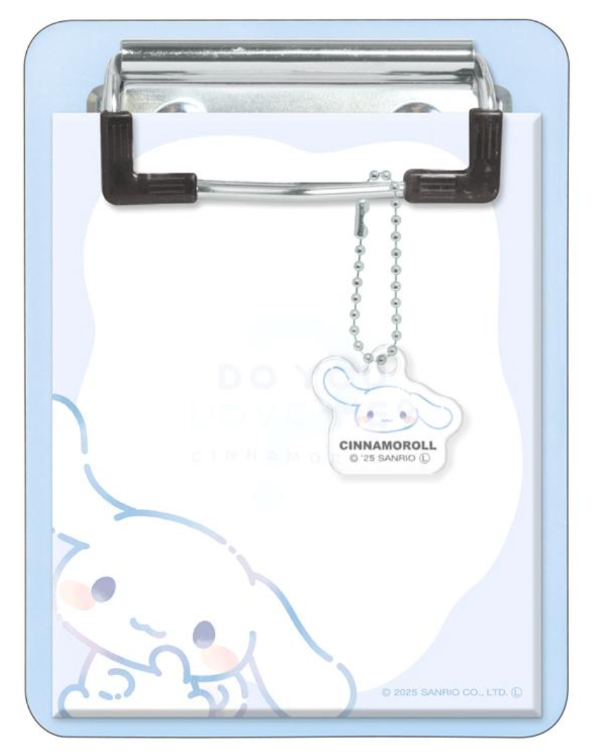 Sanrio Notepad Memo with Binder - Cinnamoroll : Do You Love Me