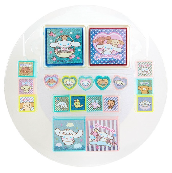 Sanrio Character Stamp Set Large - Cinnamoroll