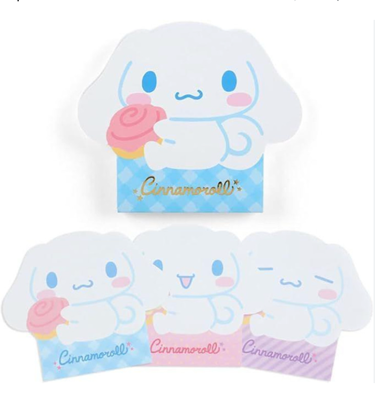 Sanrio Original Die-cut Memo - Cinnamoroll