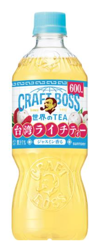 BOSS LYCHEE TEA 600ML