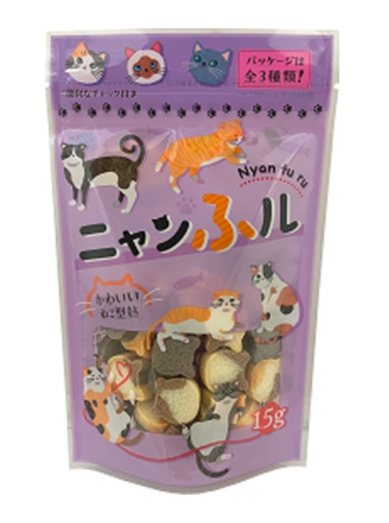 HONPO CAT SHAPED GLUTEN FOR MISO 15G