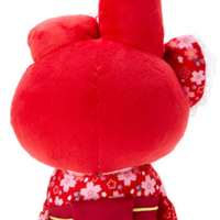 Sanrio Plush Toy (S) - My Melody : Sakura Kimono Red