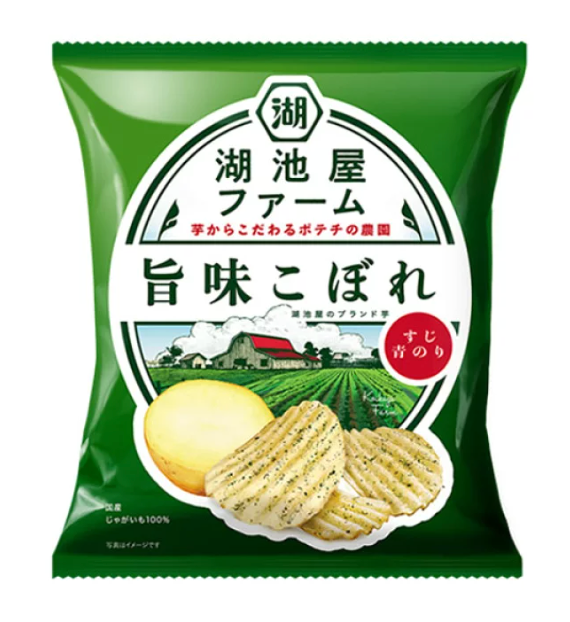 Koikeya Seaweed Potato Chips 55G