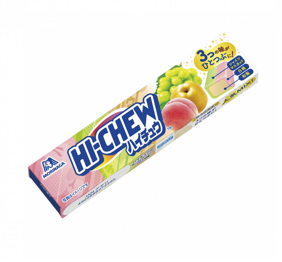 MORINAGA HI-CHEW SOFT CANDY Popular Mix 55G