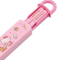 Sanrio Hello Kitty Chopsticks with Box Sweety pink