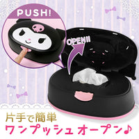 LEC Sanrio Kuromi wet tissue case & 99.9% water wet tissue