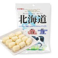 理本Ribon北海道牛奶味软糖炼乳味糖果110g