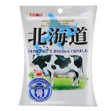理本Ribon北海道牛奶味软糖炼乳味糖果110g