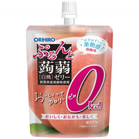 ORIHIRO Zero Calorie Jelly Peach 130g