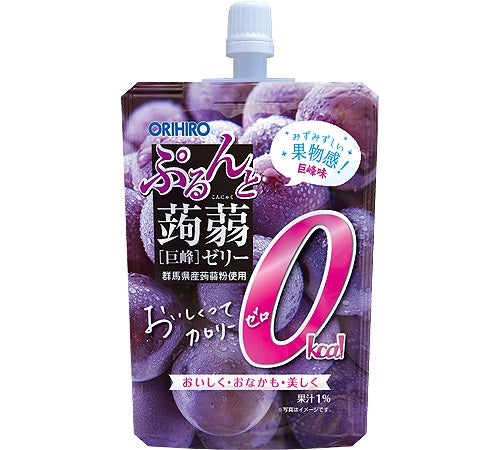ORIHIRO JELLY PACKET 0 KAL GRAPE FLAVOUR 130G