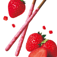GLICO POCKY TSUBU STRAWBERRY 2P