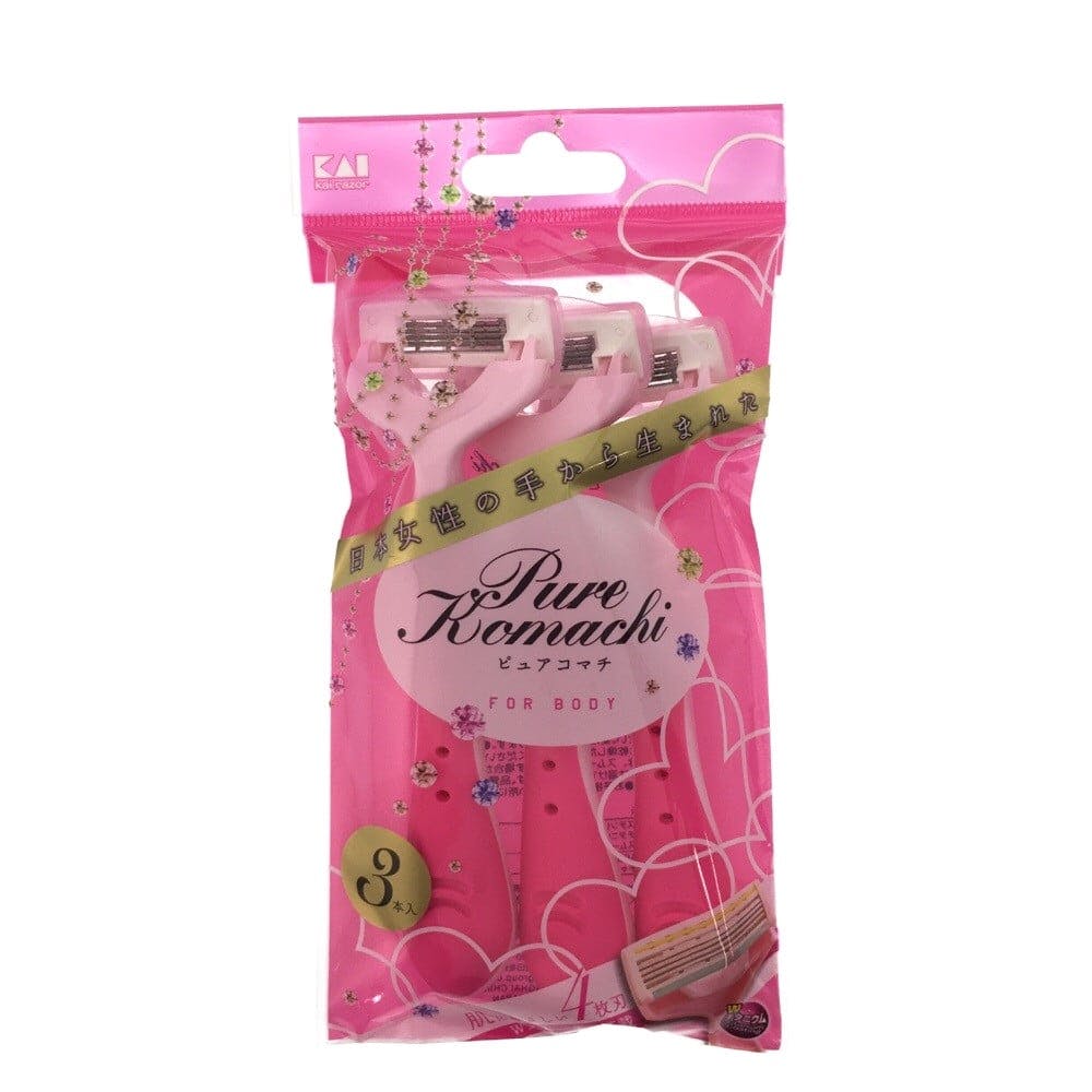 Kai 剃须刀 纯小町 3P