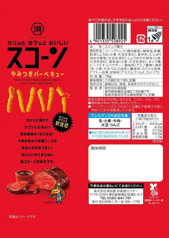 小池屋 烤饼上瘾烧烤味 78G