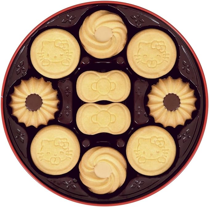 波路梦 凯蒂猫 黄油饼干罐 560G