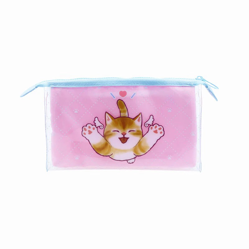 Mofusand Silicon Window Pouch - Angel Nyan