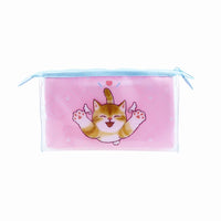 Mofusand Silicon Window Pouch - Angel Nyan