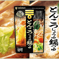 Mizkan Nabe Soup Tonkotsu Soy Sauce 750g
