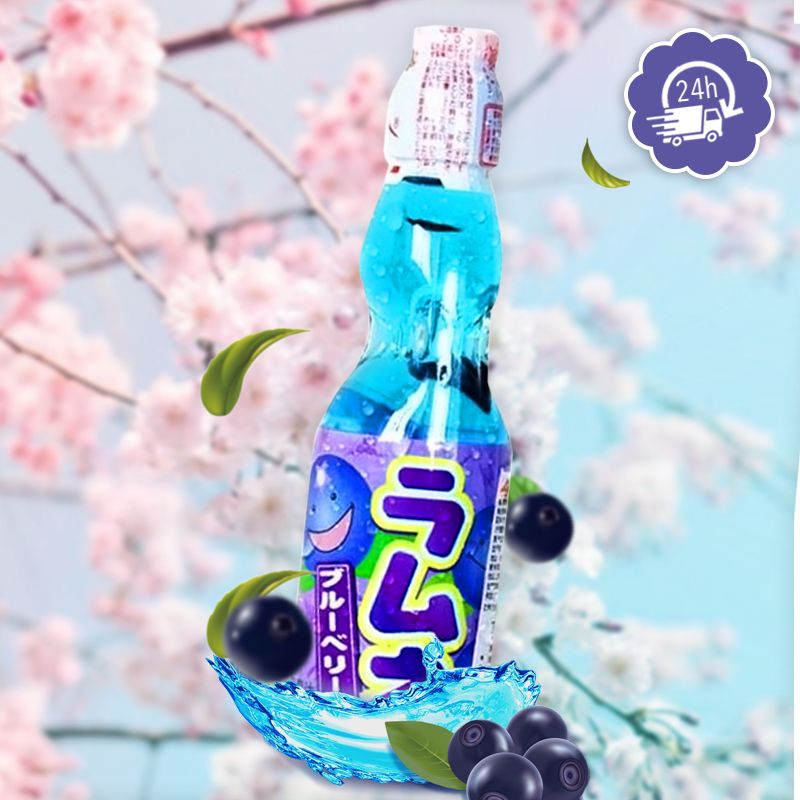 哈达 蓝莓味波子汽水 200ml