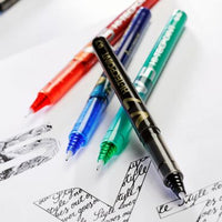 Pilot V5 Hi-Tecpoint Rollerball Pen Liquid Ink 0.5mm Tip 0.3mm Line Black