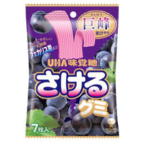 UHA SAKERU GUMMY GRAPE 7PCS 30G