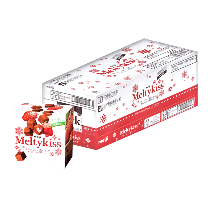 MEIJI MELTYKISS STRAWBERRY