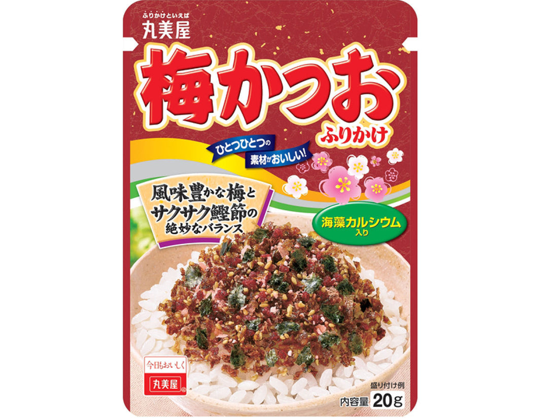 丸美屋 梅子鲣鱼片拌饭料