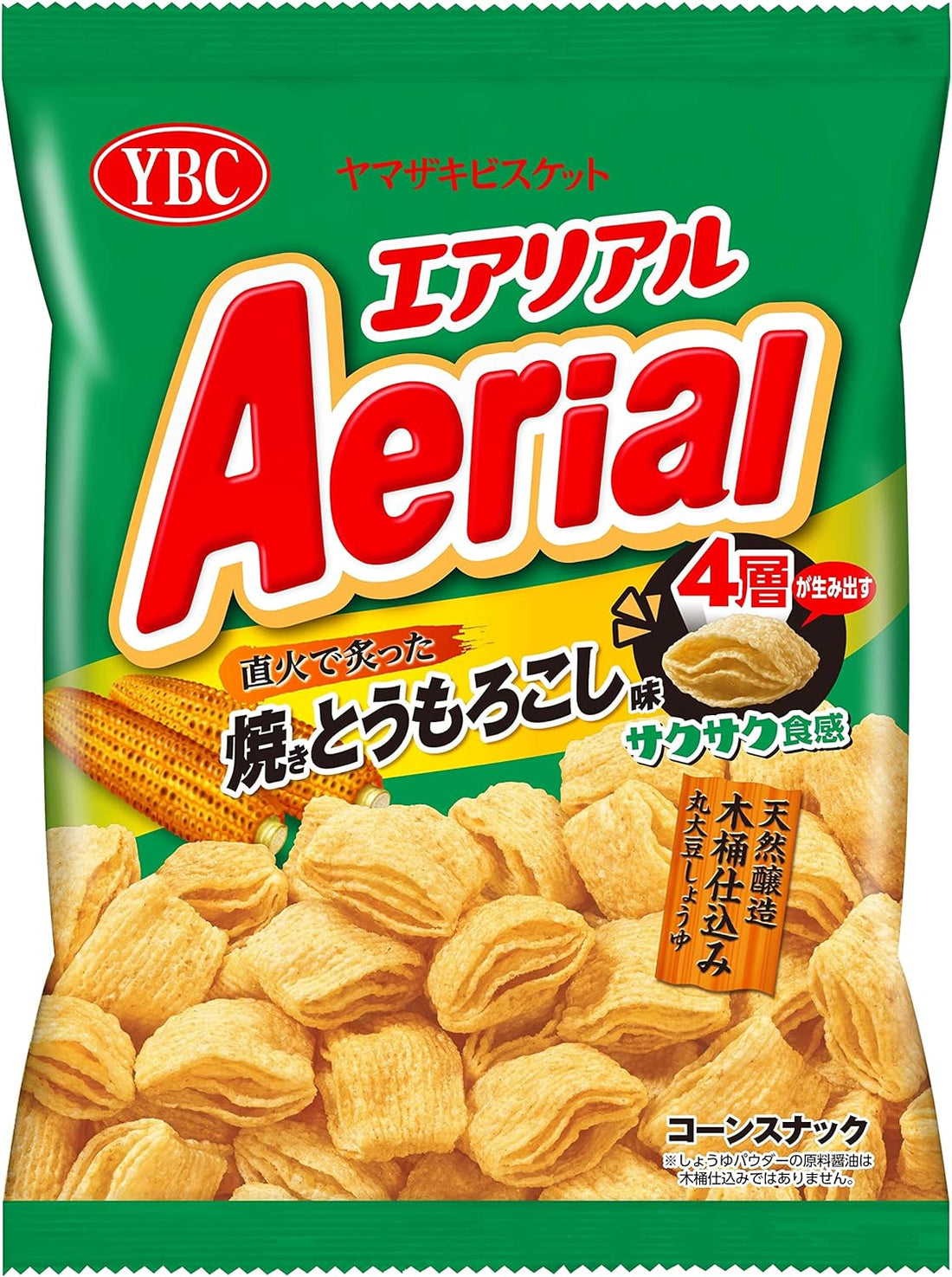 YBC AERIAL 烤粟米脆脆 65G