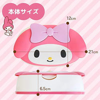 LEC My Melody wet tissue case & 99.9% water wet tissue