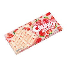 LOTTE Crunky Chocolate Strawberry 45g