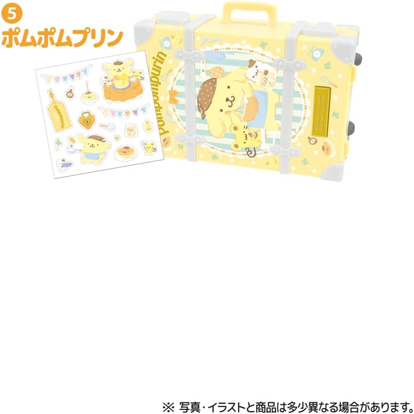 TAKARATOMY ARTS 三丽鸥迷你行李箱(附口香糖)1.6g