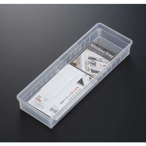 INOMATA 厨房抽屉整理收纳盒 透明色