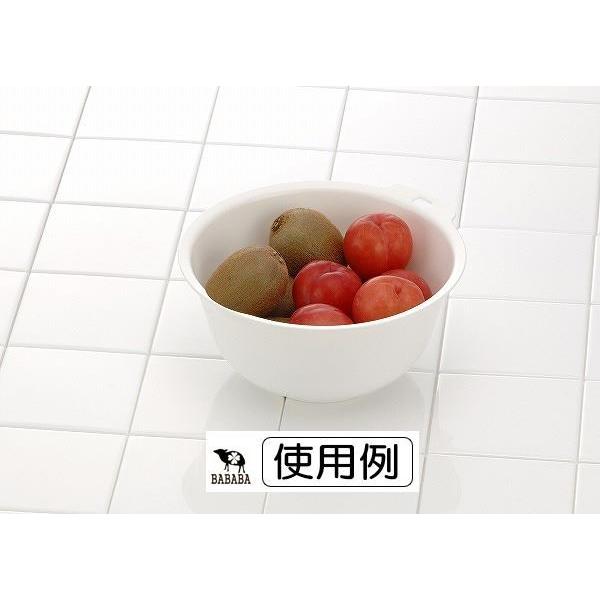 INOMATA 厨房蔬果盆 白色