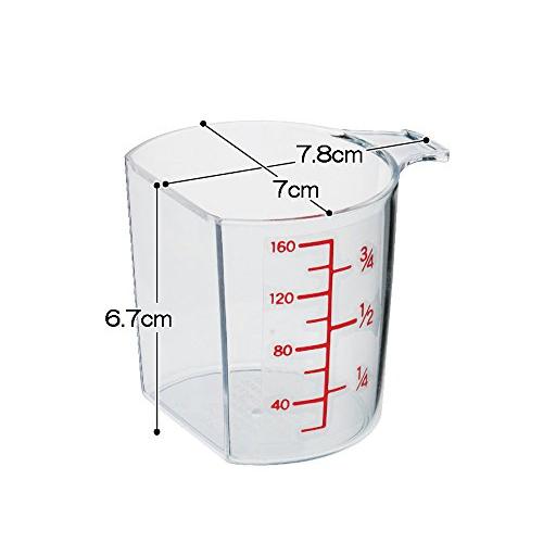 INOMATA 米量杯 180ml