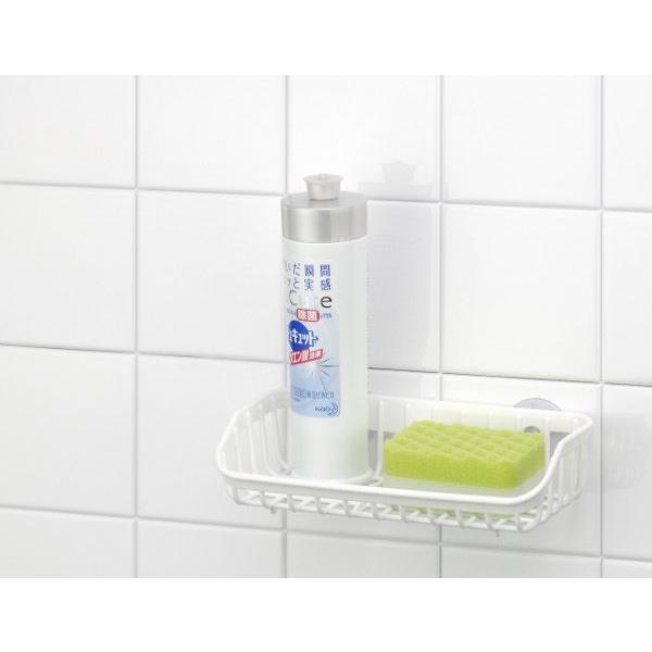 INOMATA 海绵洗剂类置物沥水架(带吸盘)