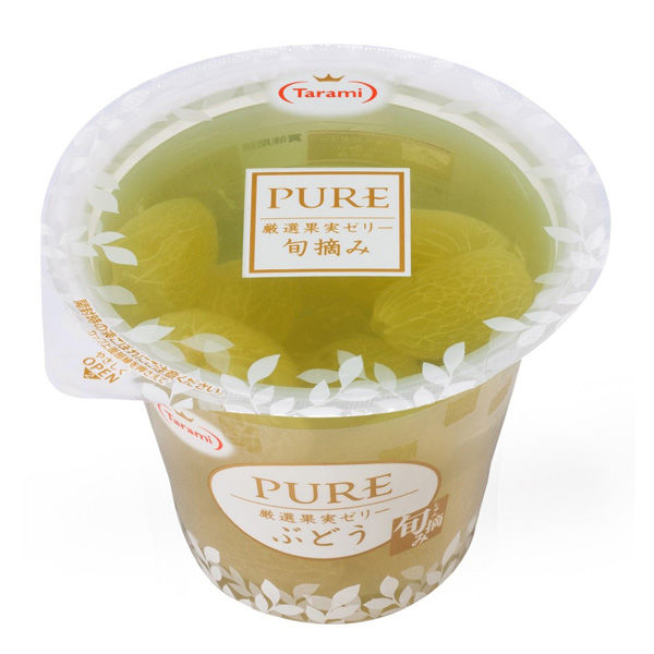 多良見PURE時令採摘純大果肉啫喱葡萄味270g