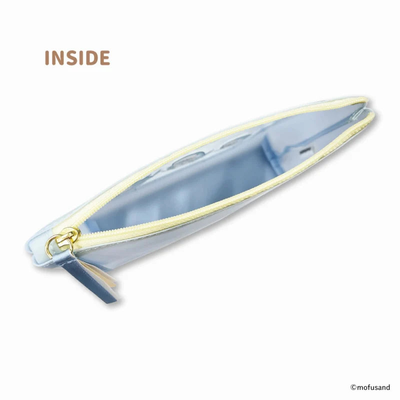 Mofusand Silicon Window Pouch - Blue Shark