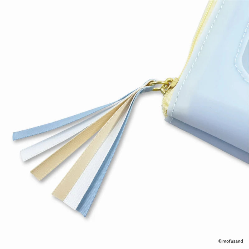 Mofusand Silicon Window Pouch - Blue Shark