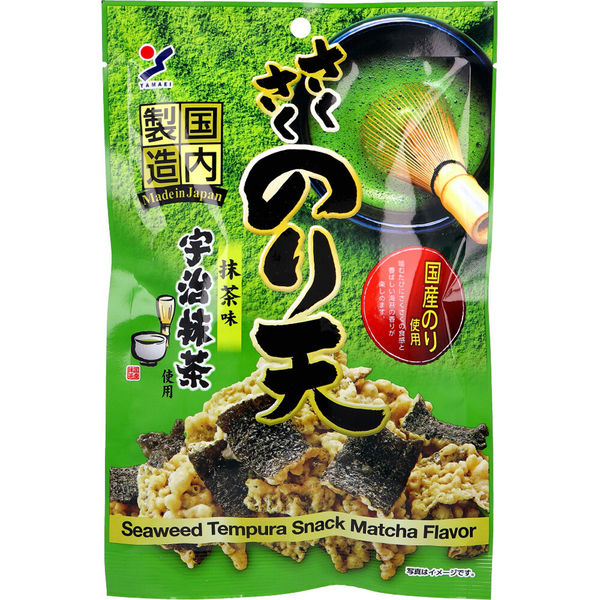 YAMAEI - Matcha Seaweed Tempura Snack 30g