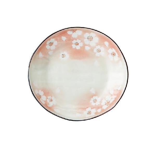 DAITOUA 红色椭圆形 5.0 盘子