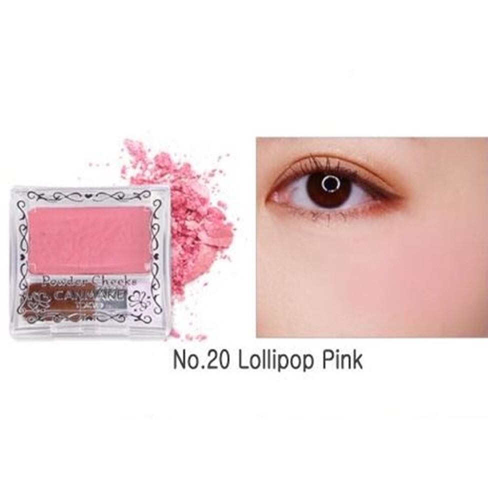 CANMAKE Powder Cheeks PW20 Lolipop Pink