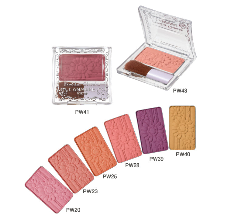 CANMAKE Powder Cheeks PW40 Mimosa Yellow